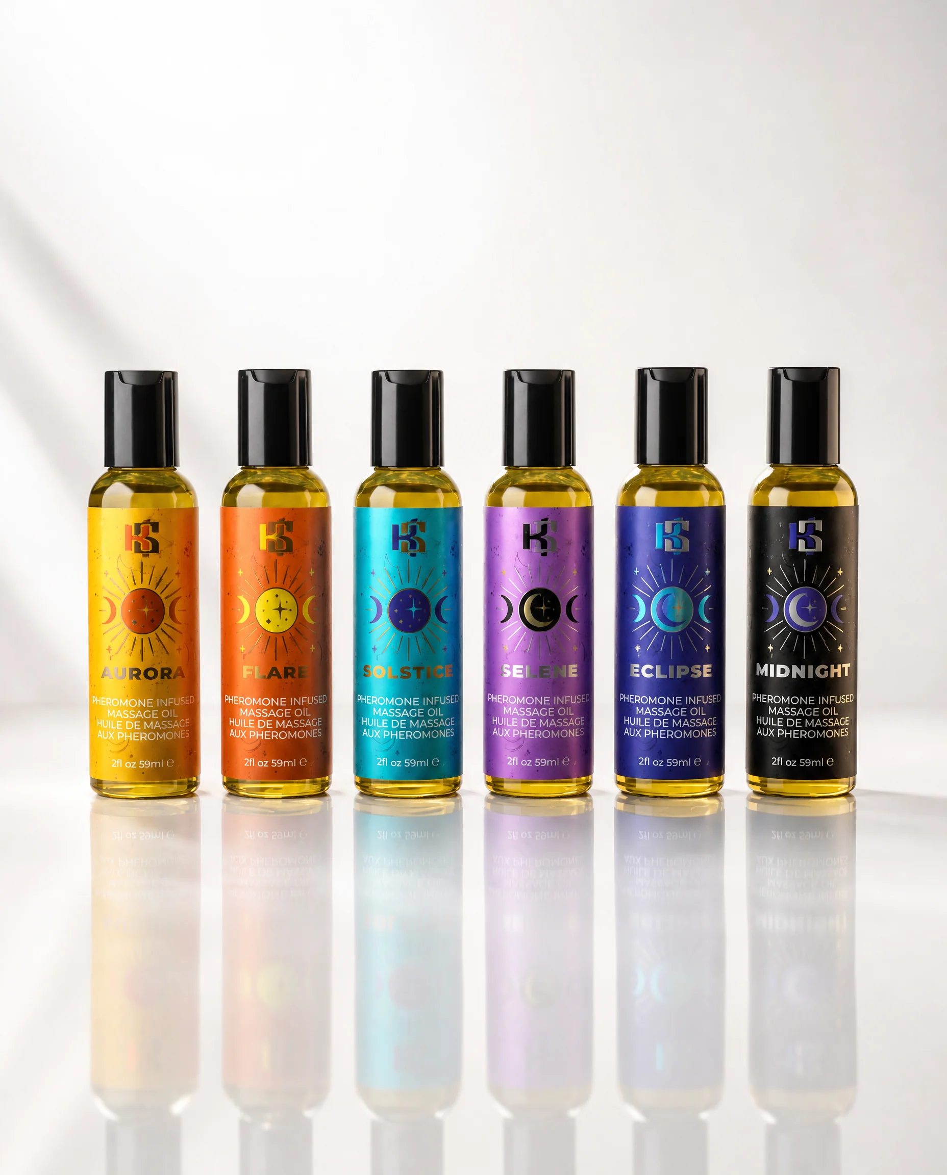 Celestial Collection Pheromone Infused Body Oils 2FL. OZ.