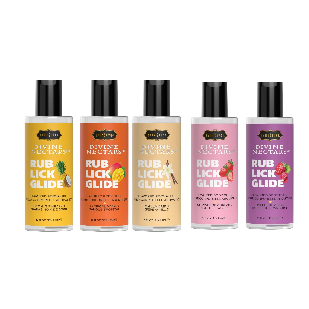 Divine Nectars™ – Kissable. Flavored. Body Glide