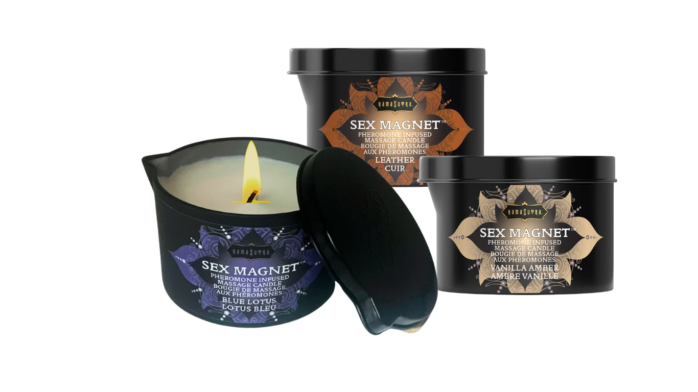 SEX MAGNET™ Blue Lotus Pheromone Massage Candle