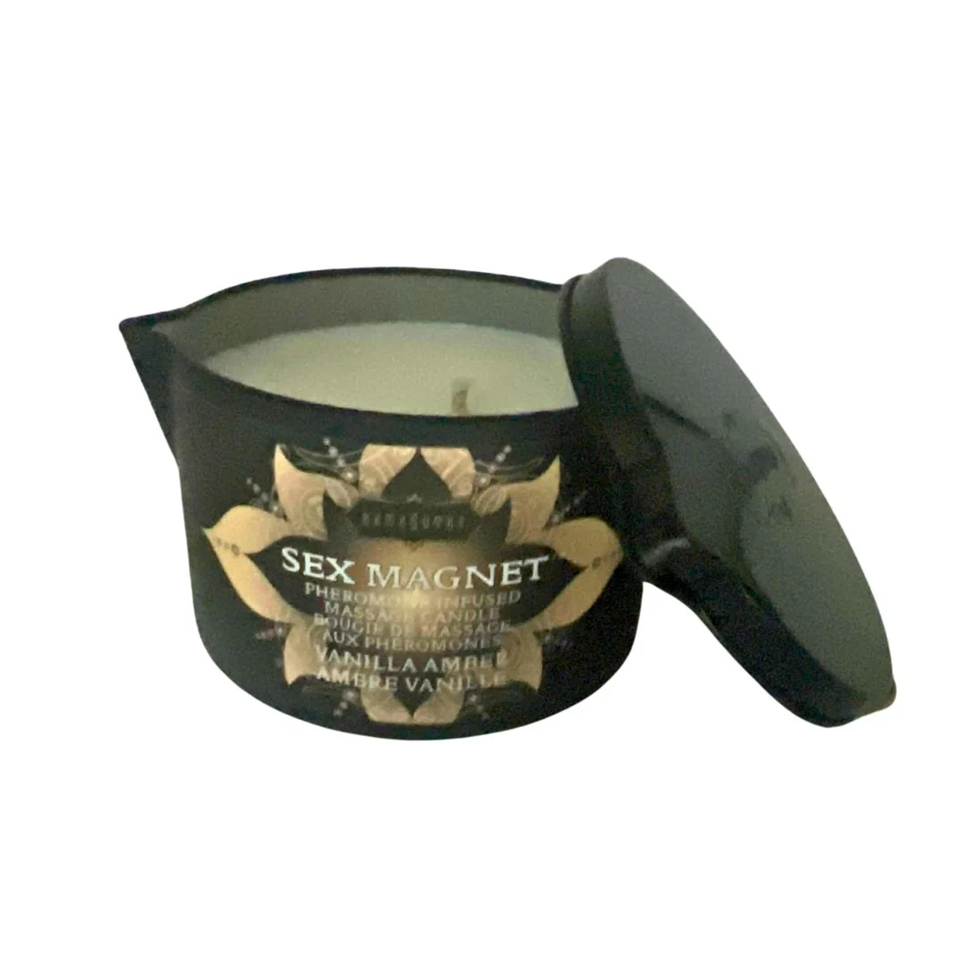 SEX MAGNET™ Vanilla Amber Pheromone Massage Candles