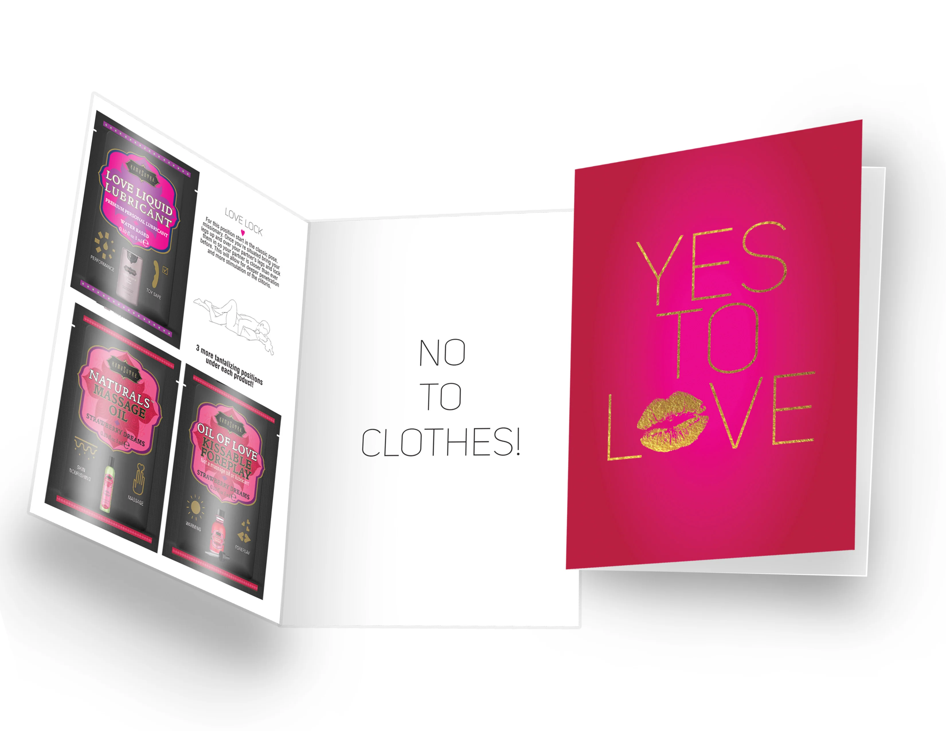Yes To Love...No To Clothes!